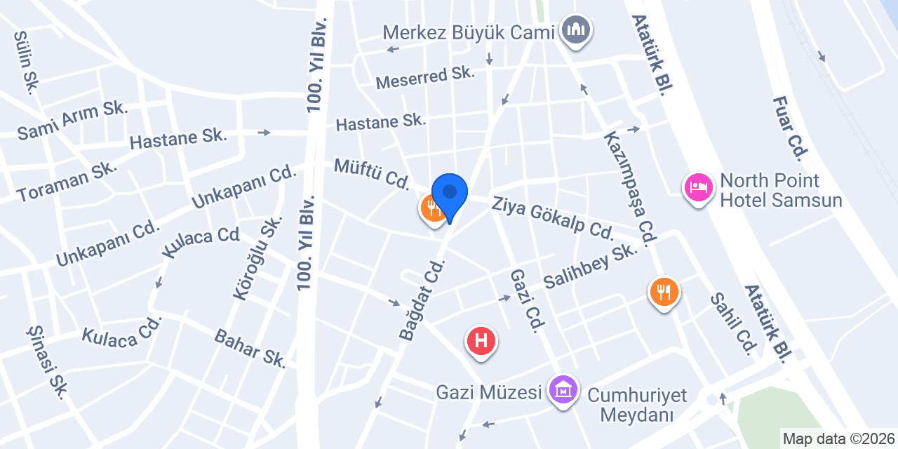 Beyazev plus konumu