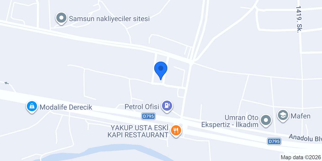 Temso Tasarım konumu