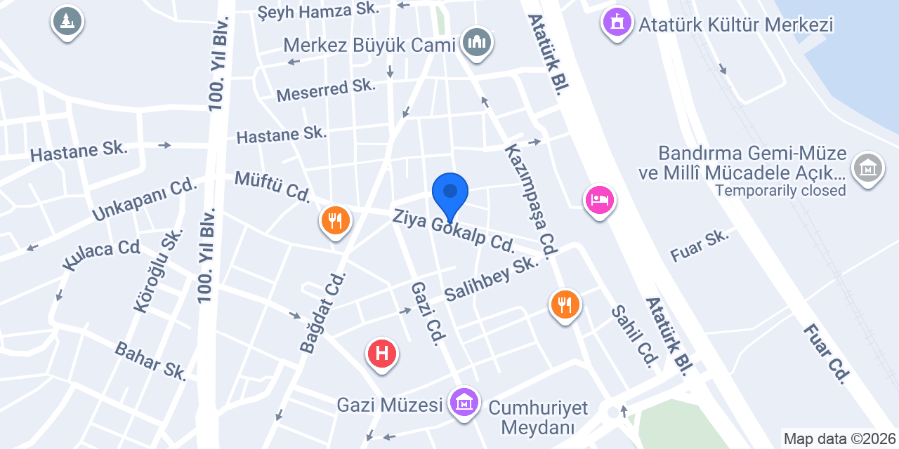 Sezer KUYUMCULUK konumu