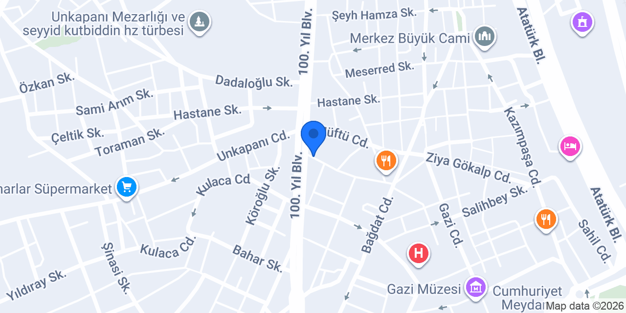 Onlinekurutemizleme konumu
