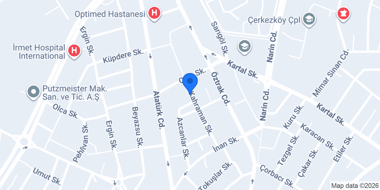 ÖZOĞLU TEKNİK konumu
