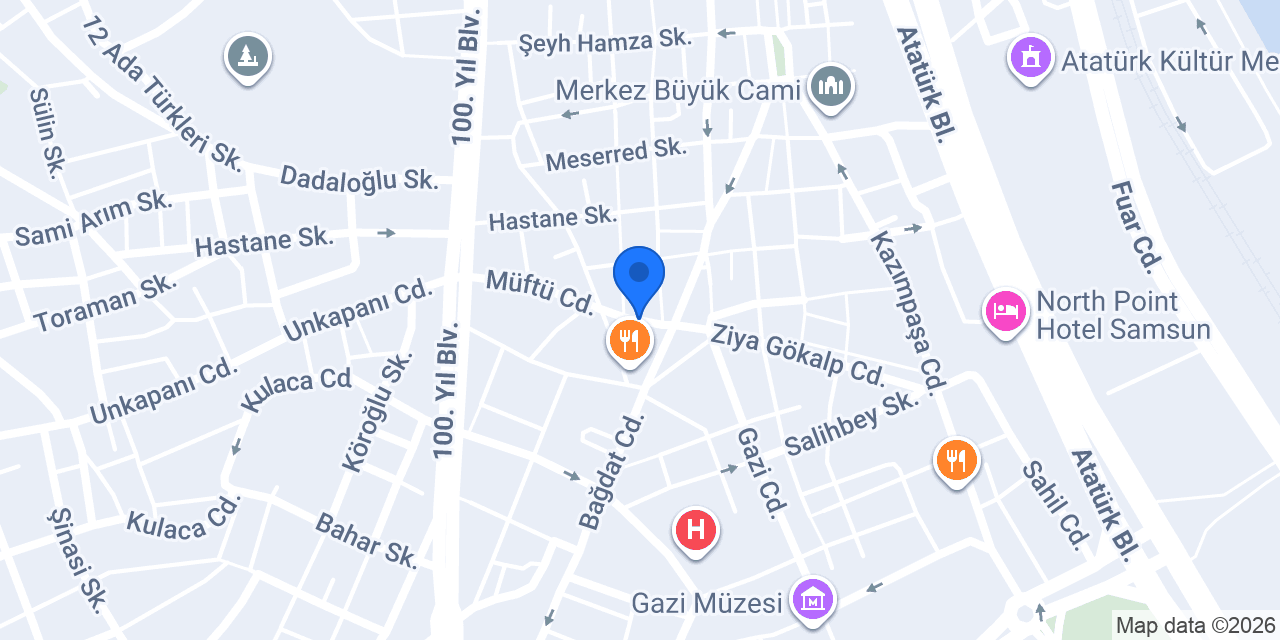 Serramento Mimarlık konumu