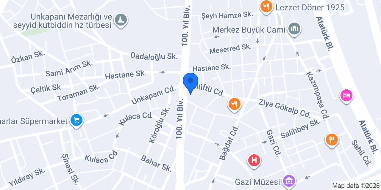Çağri İnsaat Emlak konumu