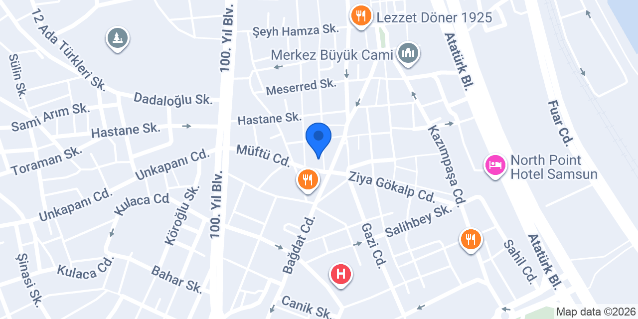 Cüneyt İÇER konumu