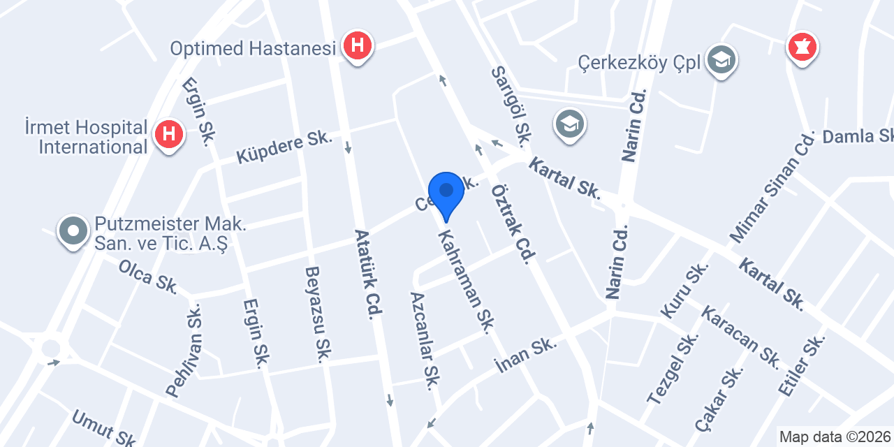Azcan elektrik konumu