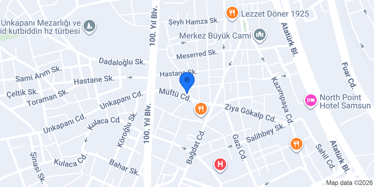 Özeristan Okul Dünyası konumu