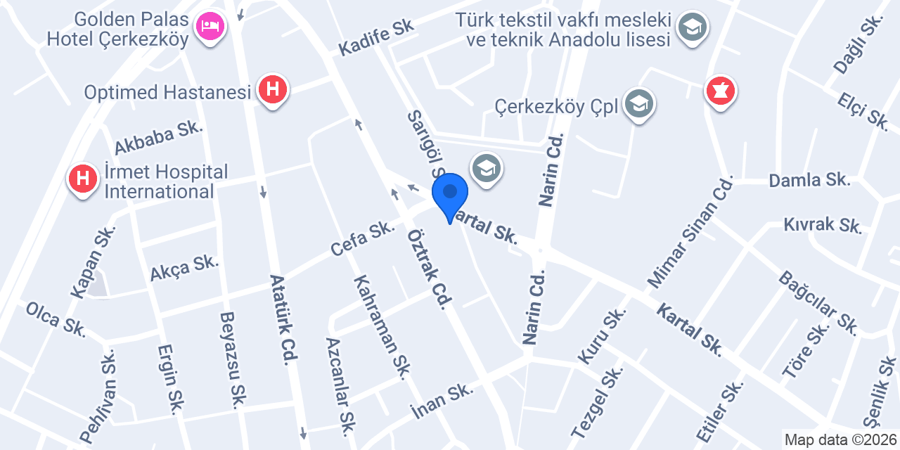 Çiğdem fast food konumu