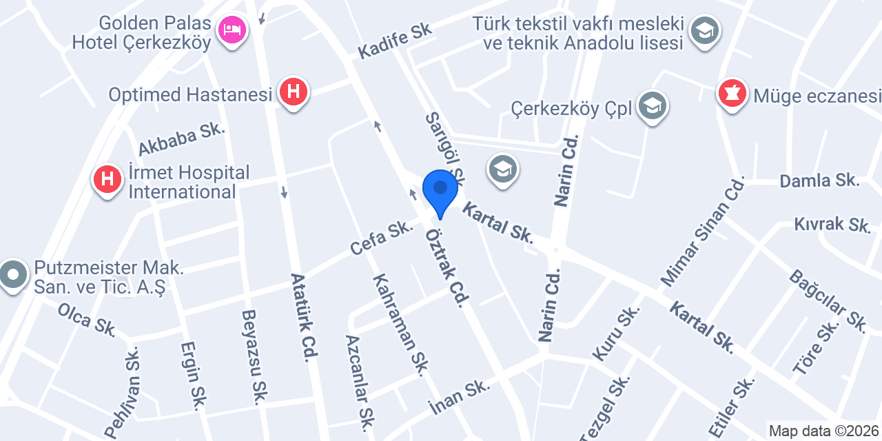 Bilset Mobilya konumu
