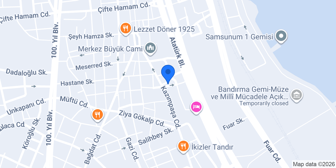 Ali Bulut Şehir Planlama Bürosu konumu