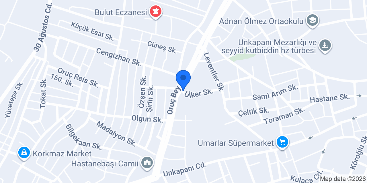 İLKADIM ANADOLU LİSESİ konumu
