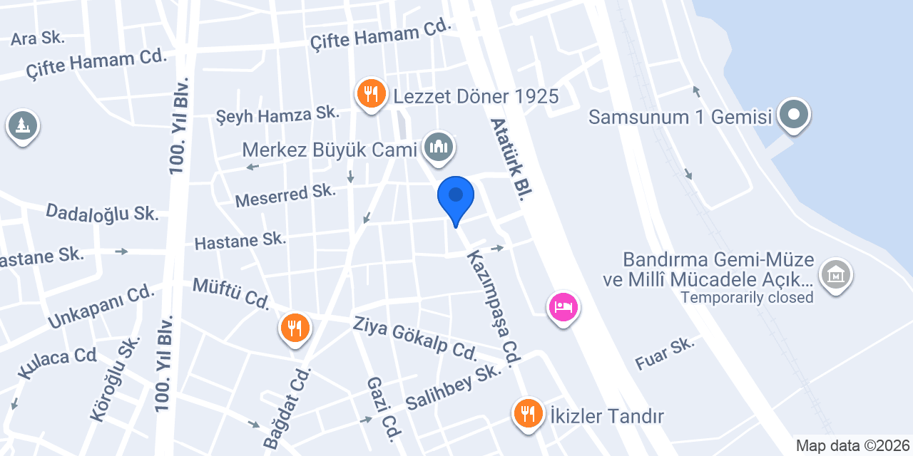 Güven Av Malzemeleri konumu