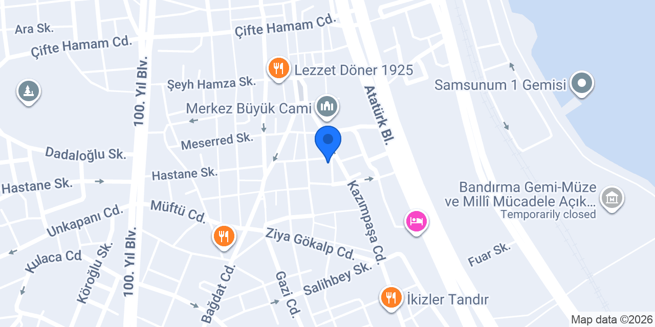 Nur Ticaret konumu