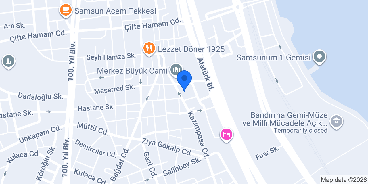Albayrak Finans İlkadım Şube konumu