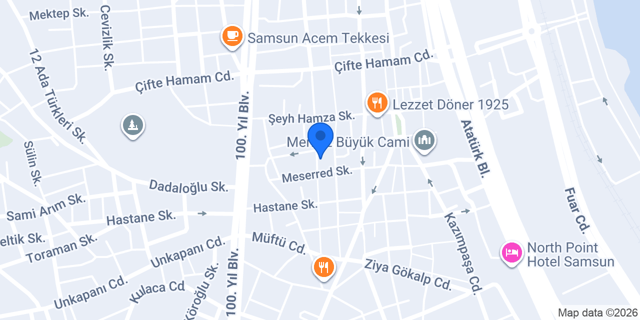 Başak Tekstil konumu