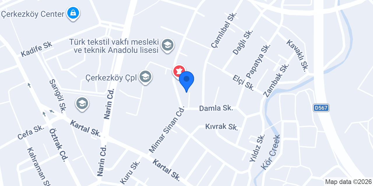 Besin Unlu Mamülleri konumu