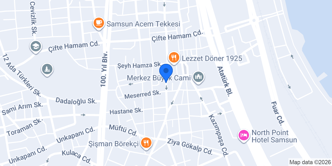 Güneş Avize Aydınlatma İlkadım konumu