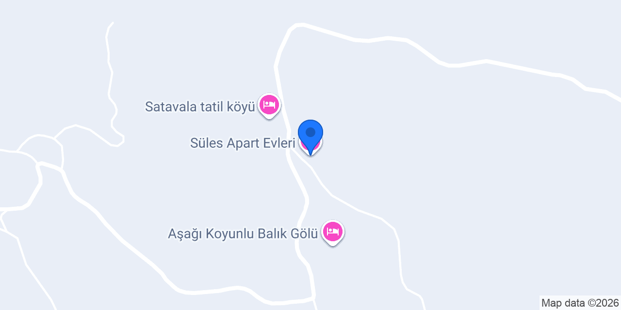 Süles Apart Evleri konumu
