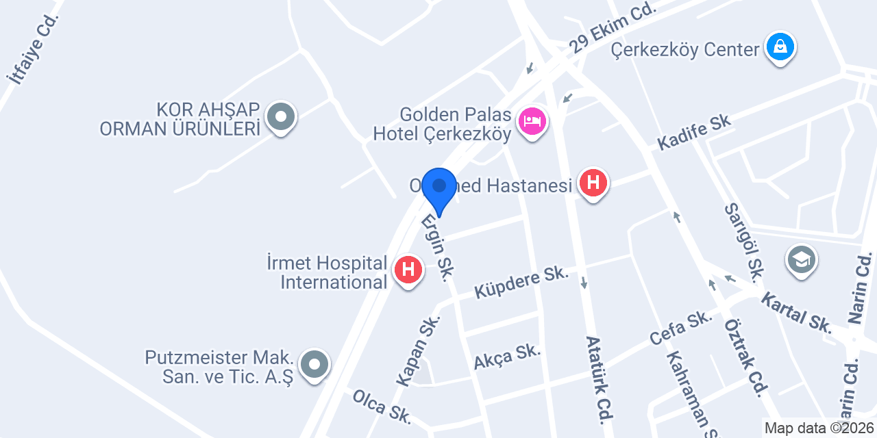 Belgin Eczanesi konumu