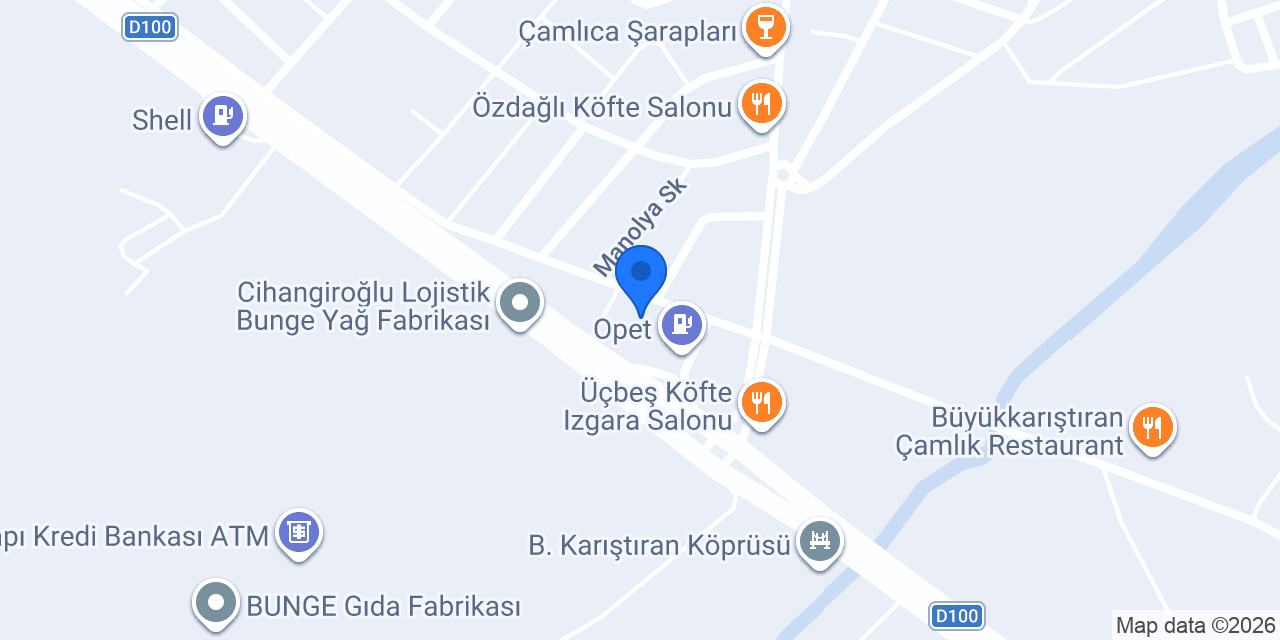 ST LASTİK konumu