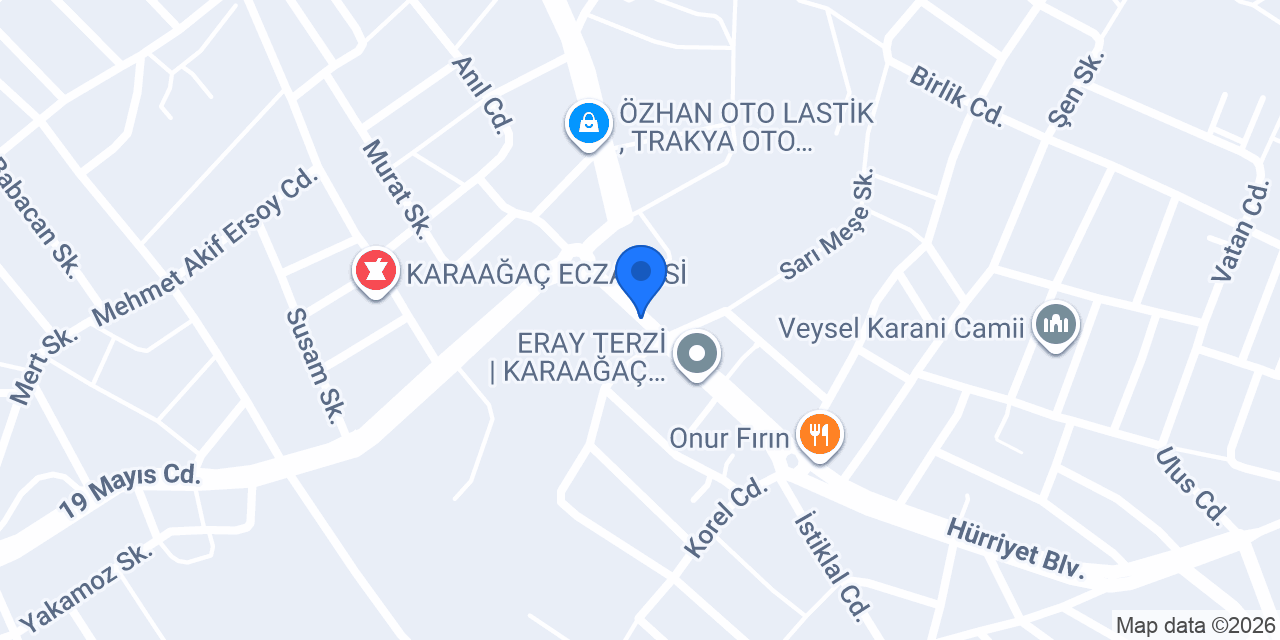 Moda Taksi Durağı konumu