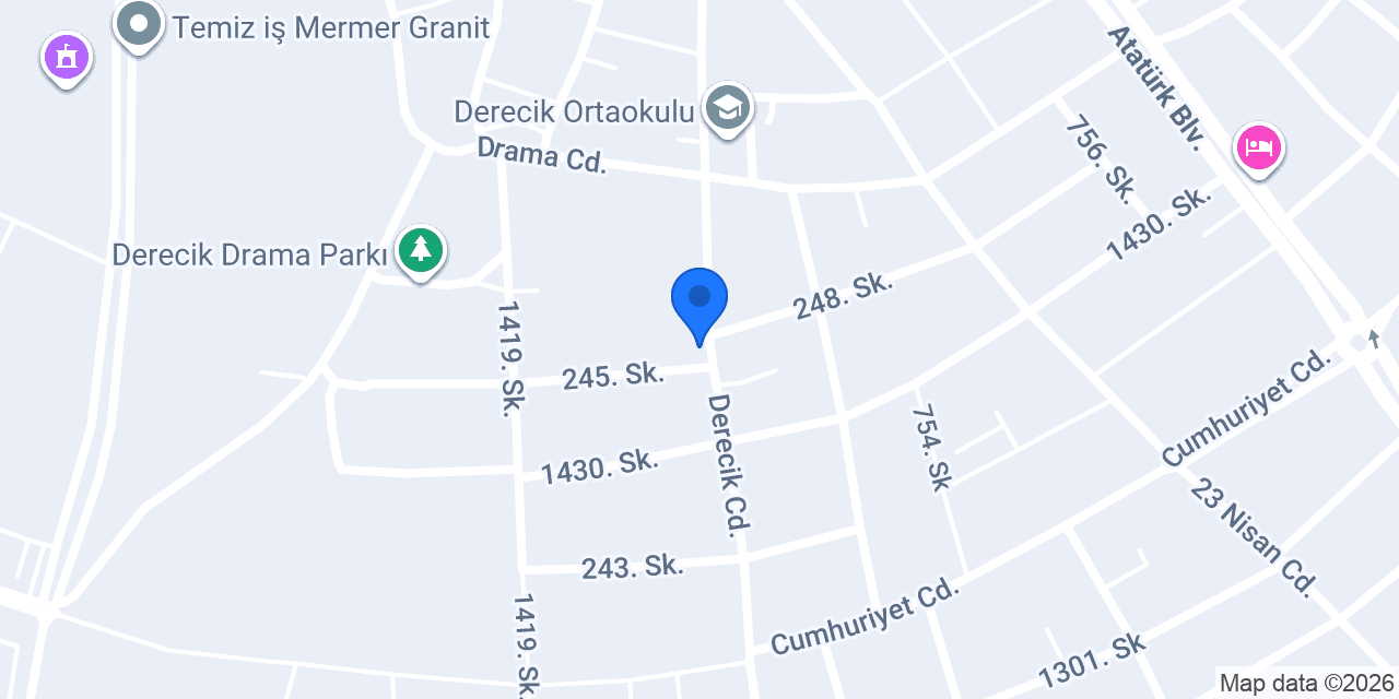Dilek Ecza Deposu konumu