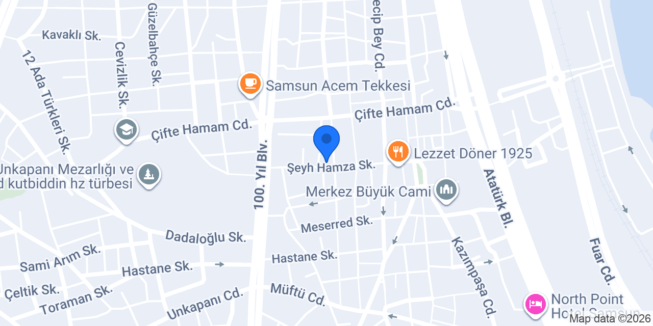 Zirve Matbaa Malzemeleri konumu