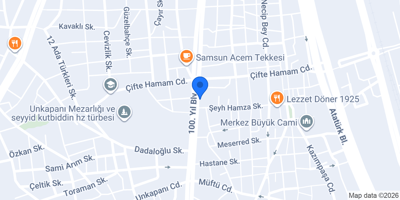 Çağdaş Elektrik konumu
