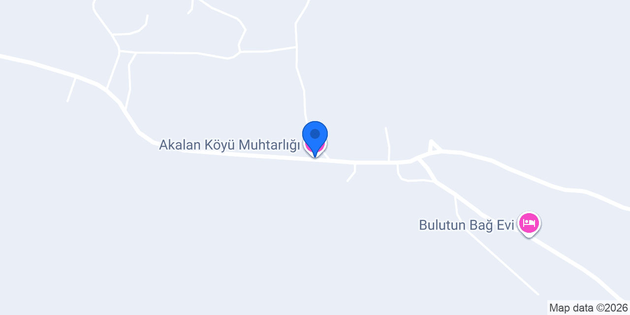 Akalan Köyü Muhtarlığı konumu