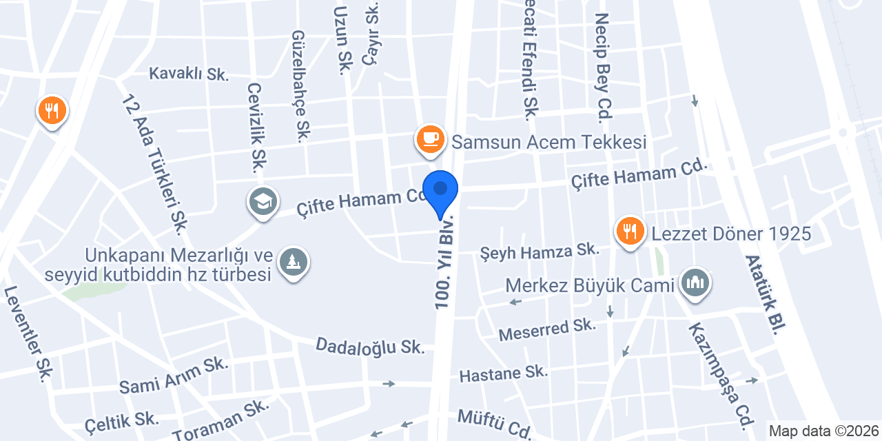 Öz Branda Gölge Sistemleri konumu
