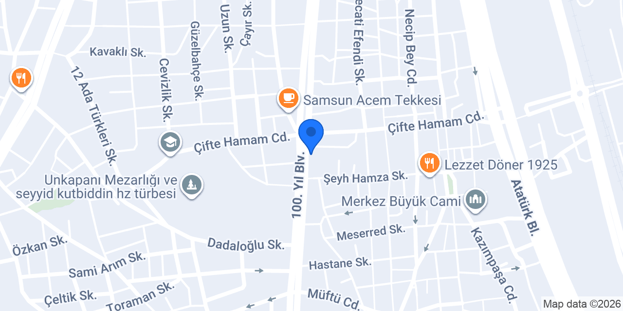Çiçek Mutfak konumu