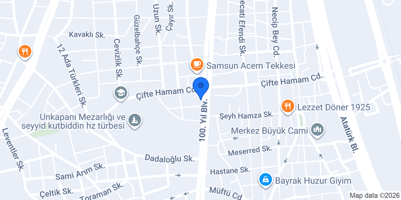 DHL eCommerce - Hançerli Şubesi konumu