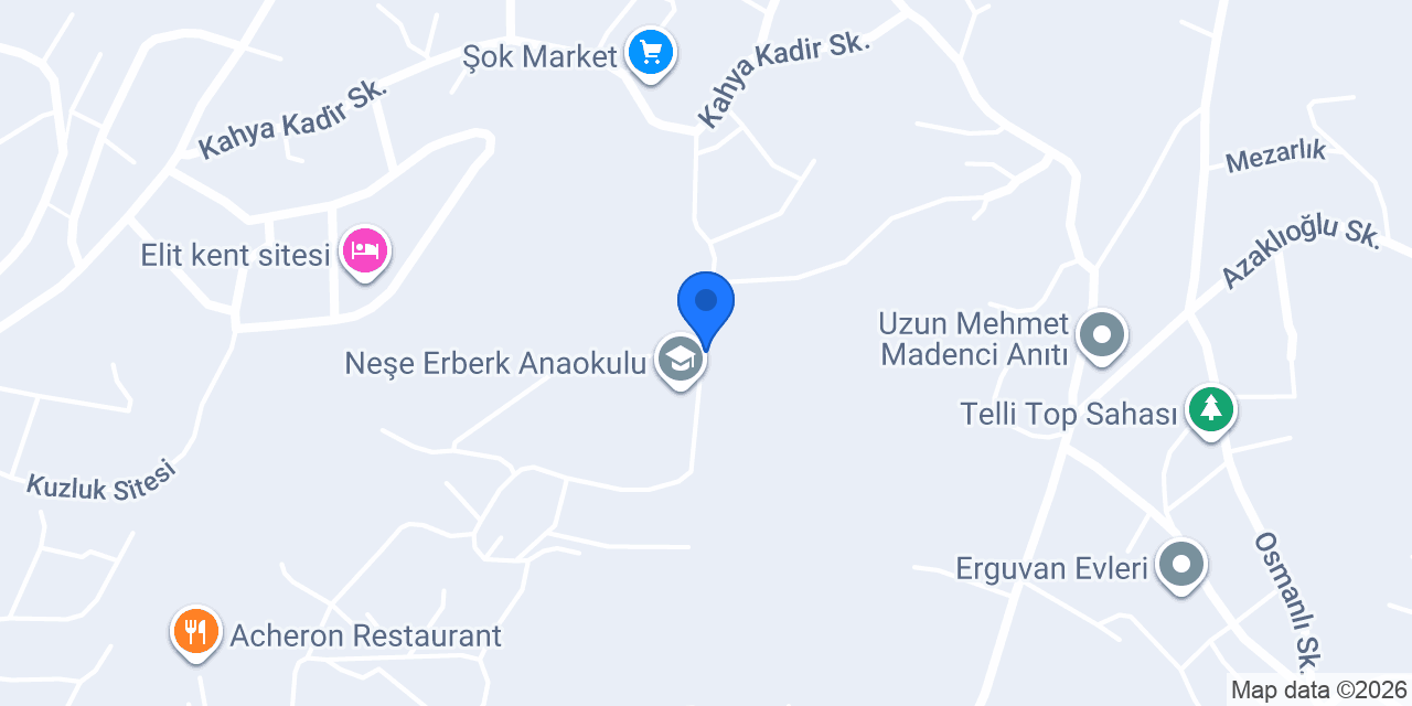 Daghanın Restaurant konumu