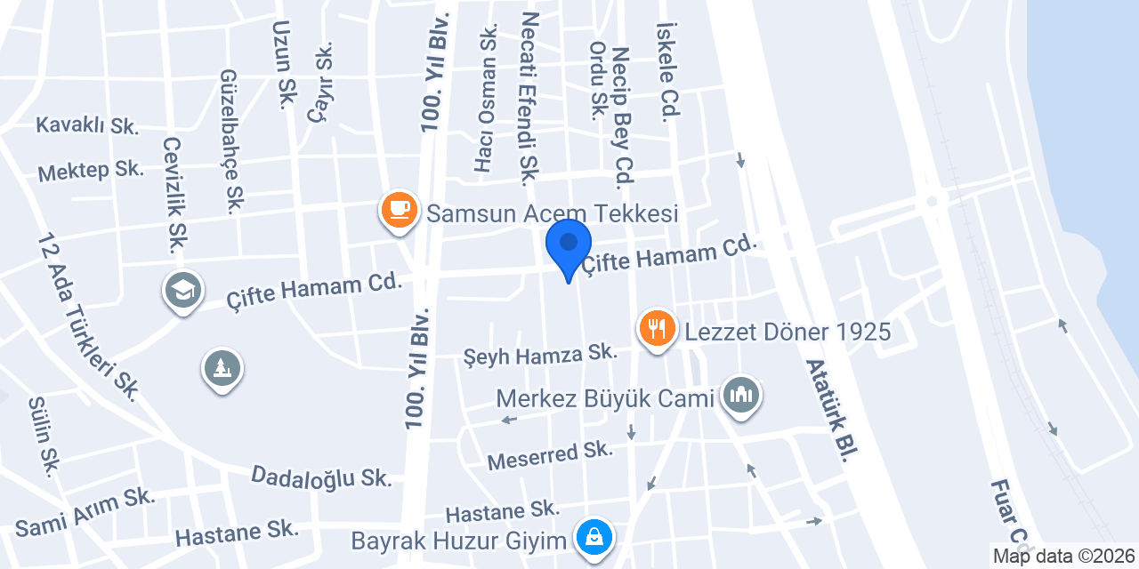 Asya Oyuncak Deposu konumu
