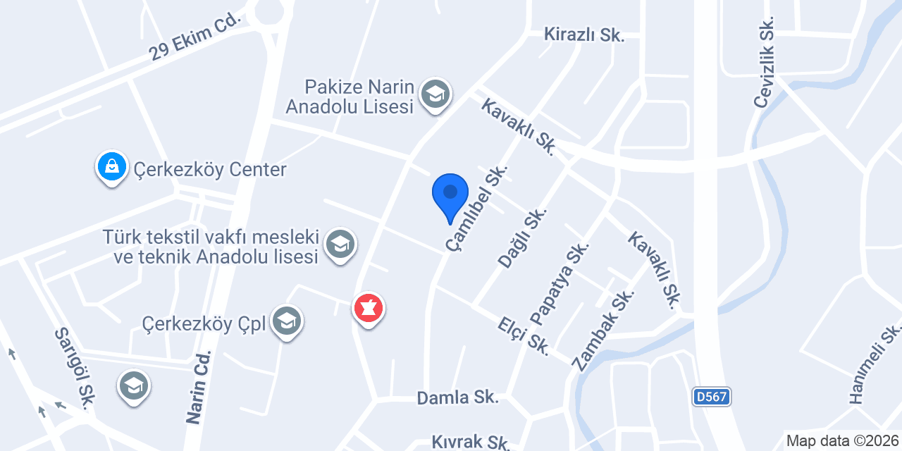 Kuaför Kemal Barkın konumu