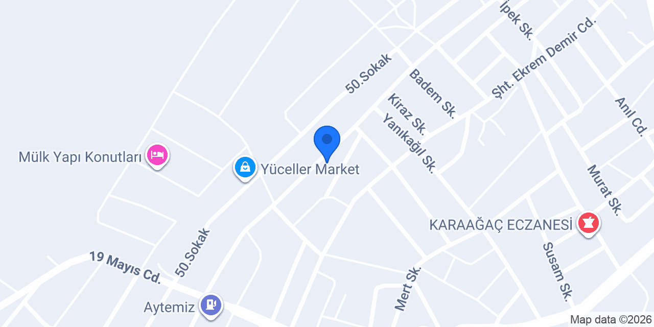 Şark Havalandırma konumu