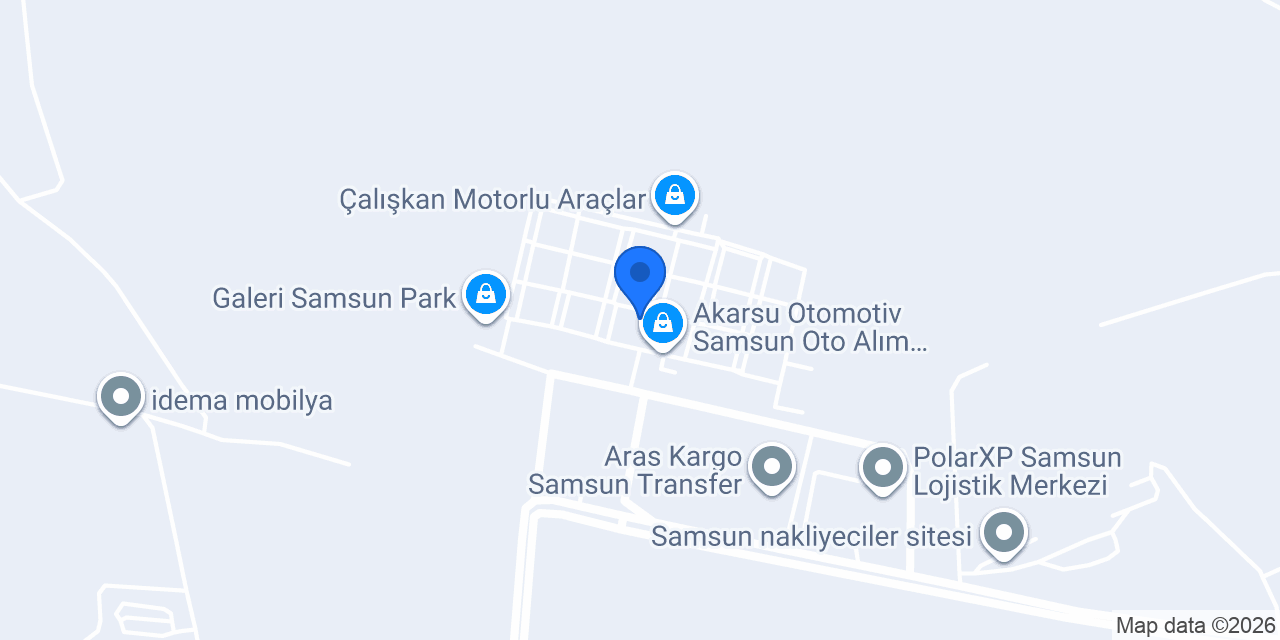 Yorulmaz Otomotiv konumu