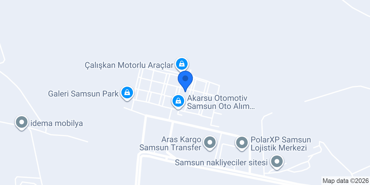 Saatçi Otomotiv konumu