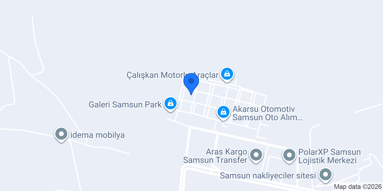 Karadeniz Oto Galeri konumu