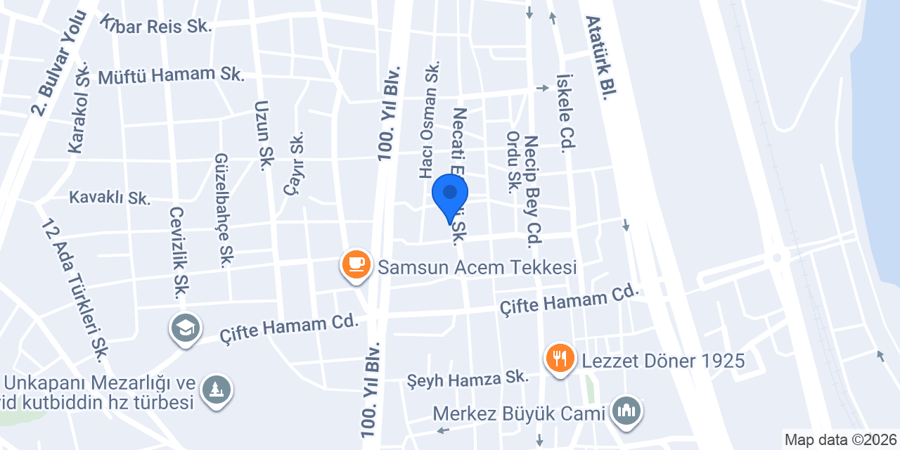 Ece Tekstil konumu