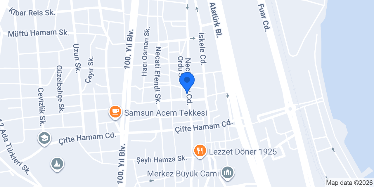 SEZGİN ELEKTRİK konumu