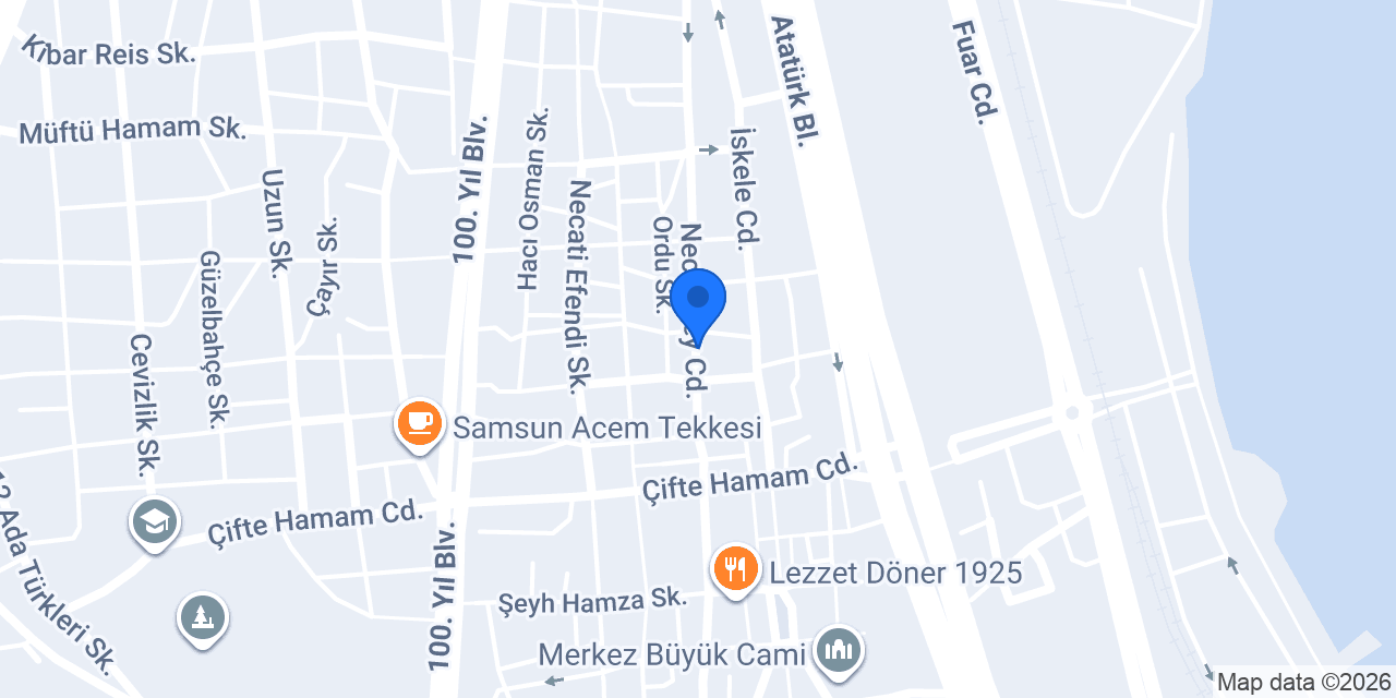 Samsun Pasaj konumu