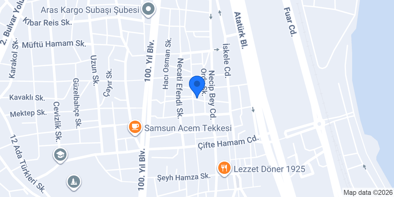 Vural Tuzlu Yapı Malzemeleri konumu