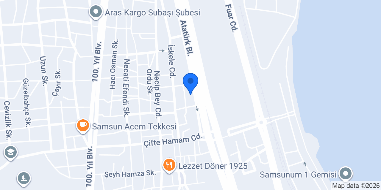 İlkadım İlçe Milli Eğitim Müdürlüğü konumu