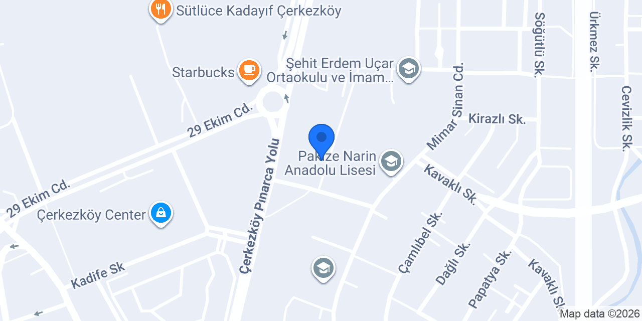 HATİPOĞLU İNŞAAT konumu
