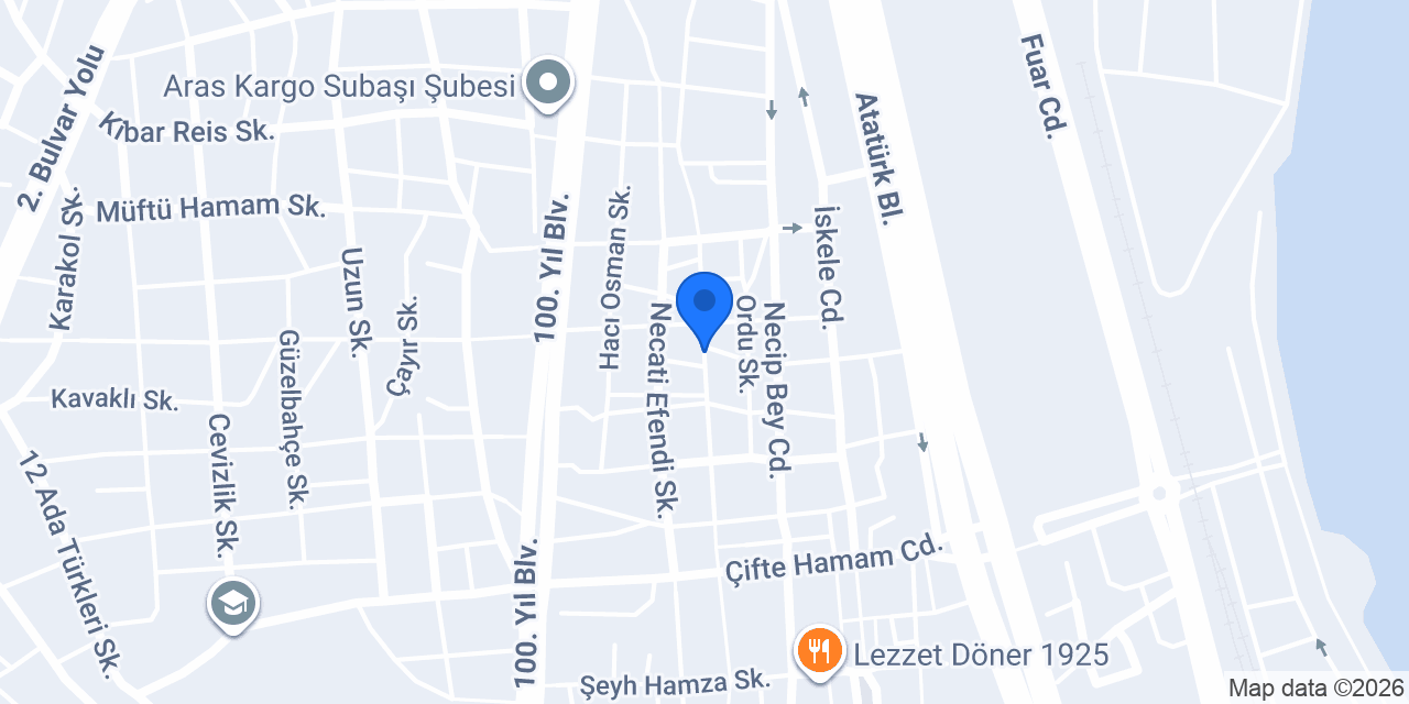 EFOR EMLAK & İNŞAAT DANIŞMANLIK konumu