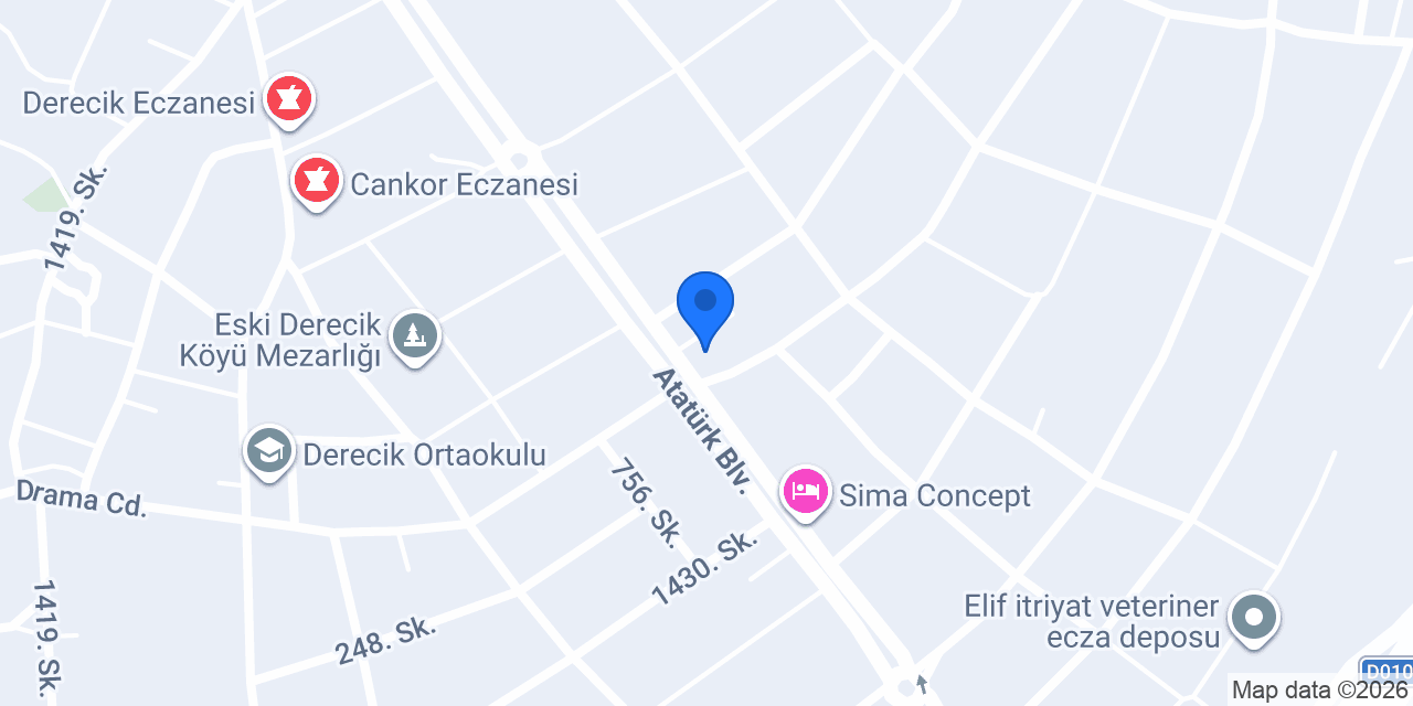 Sır Çelik Kapı konumu