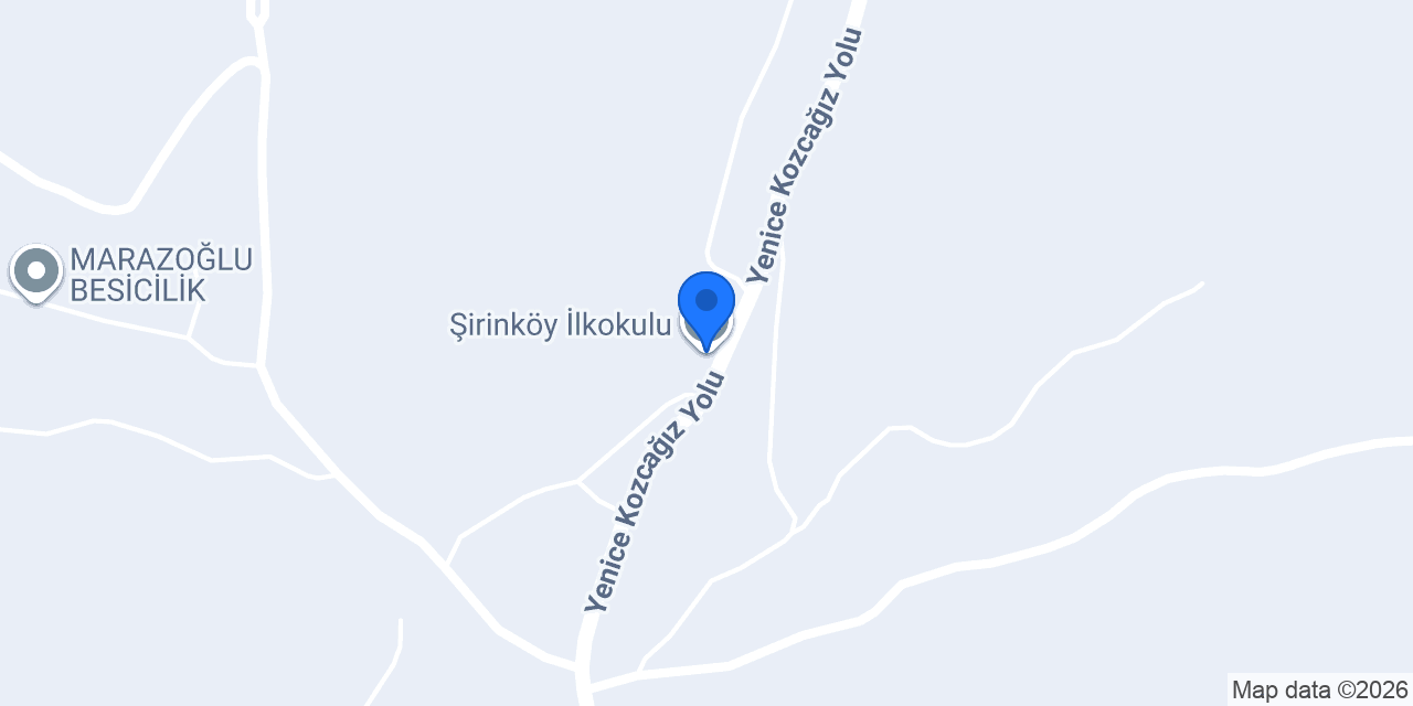 Şirinköy İlkokulu konumu
