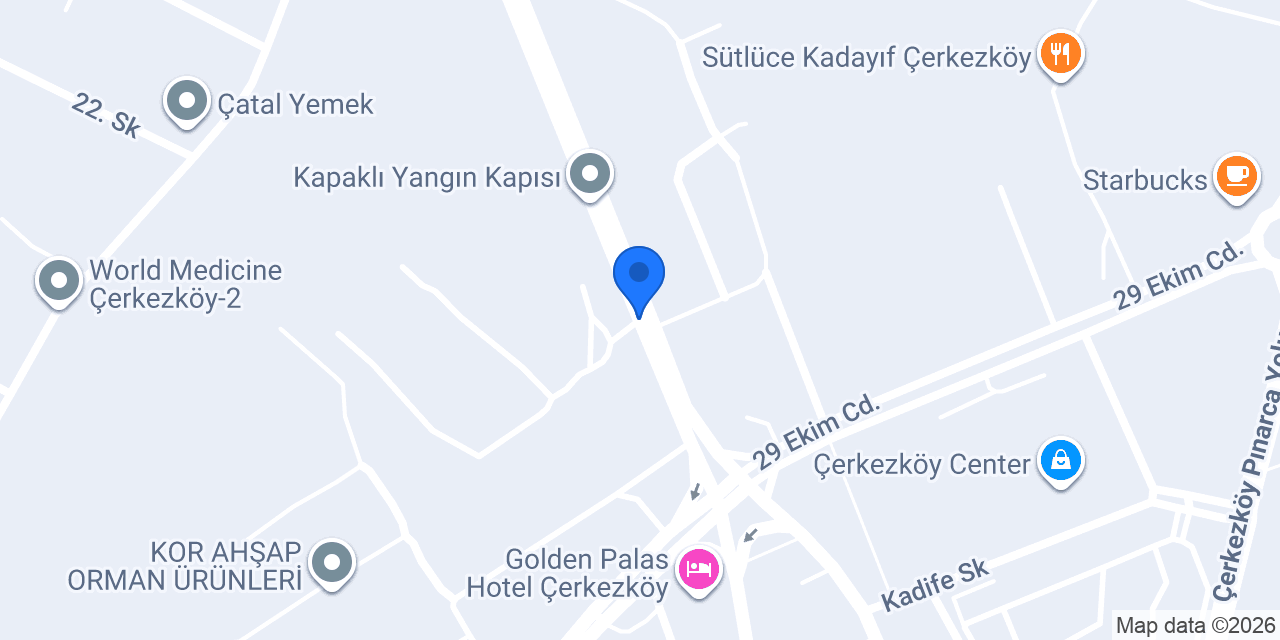 Tek Oyun Makineleri konumu
