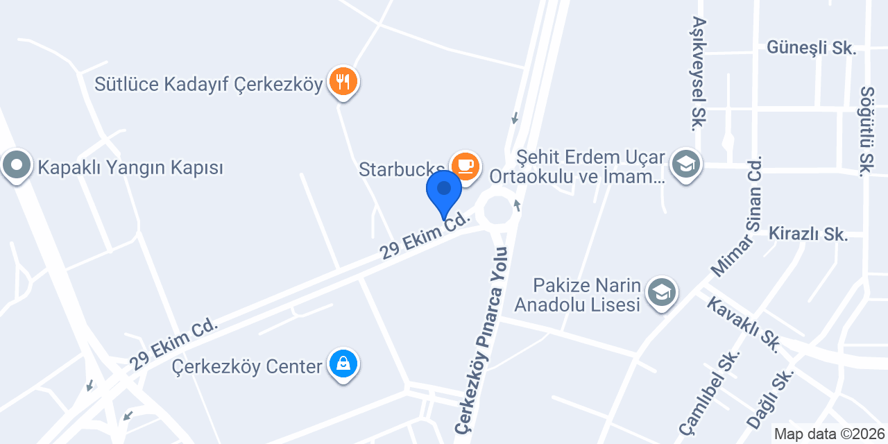 Fizyoterapist Eda Nur Akgün konumu