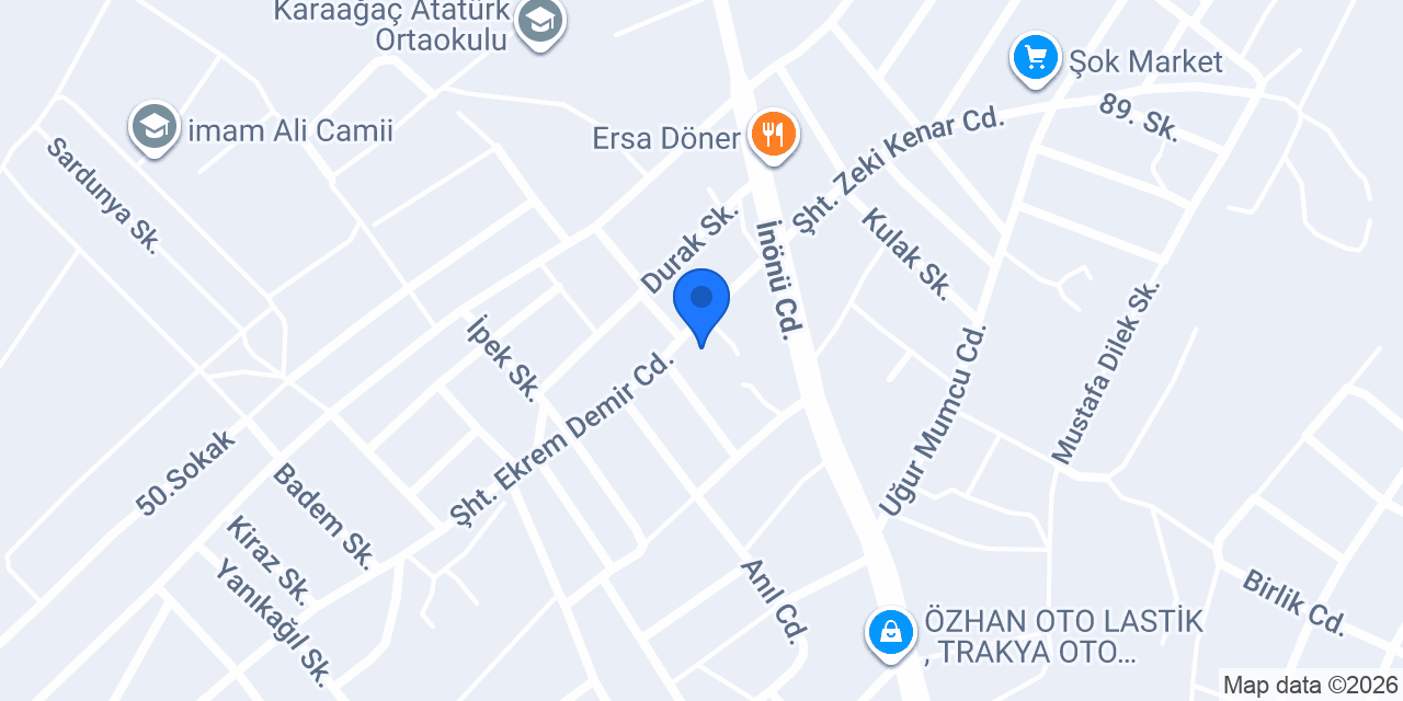 KAHRAMAN TİCARET konumu